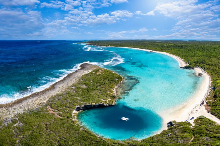 Dean's Blue Hole, Long Island, Bahamas