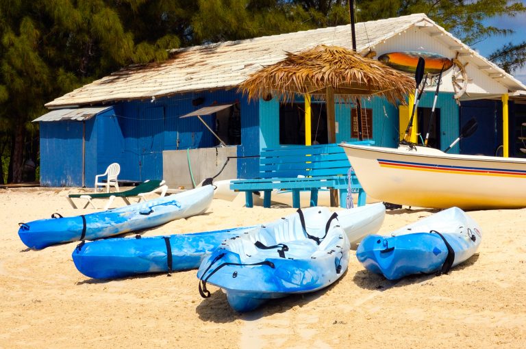 kayaks for rent on Grand Bahama
