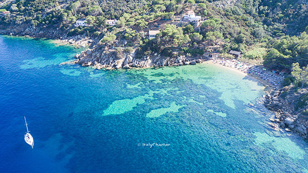 Giglio itinerari in barca Isola del Giglio
